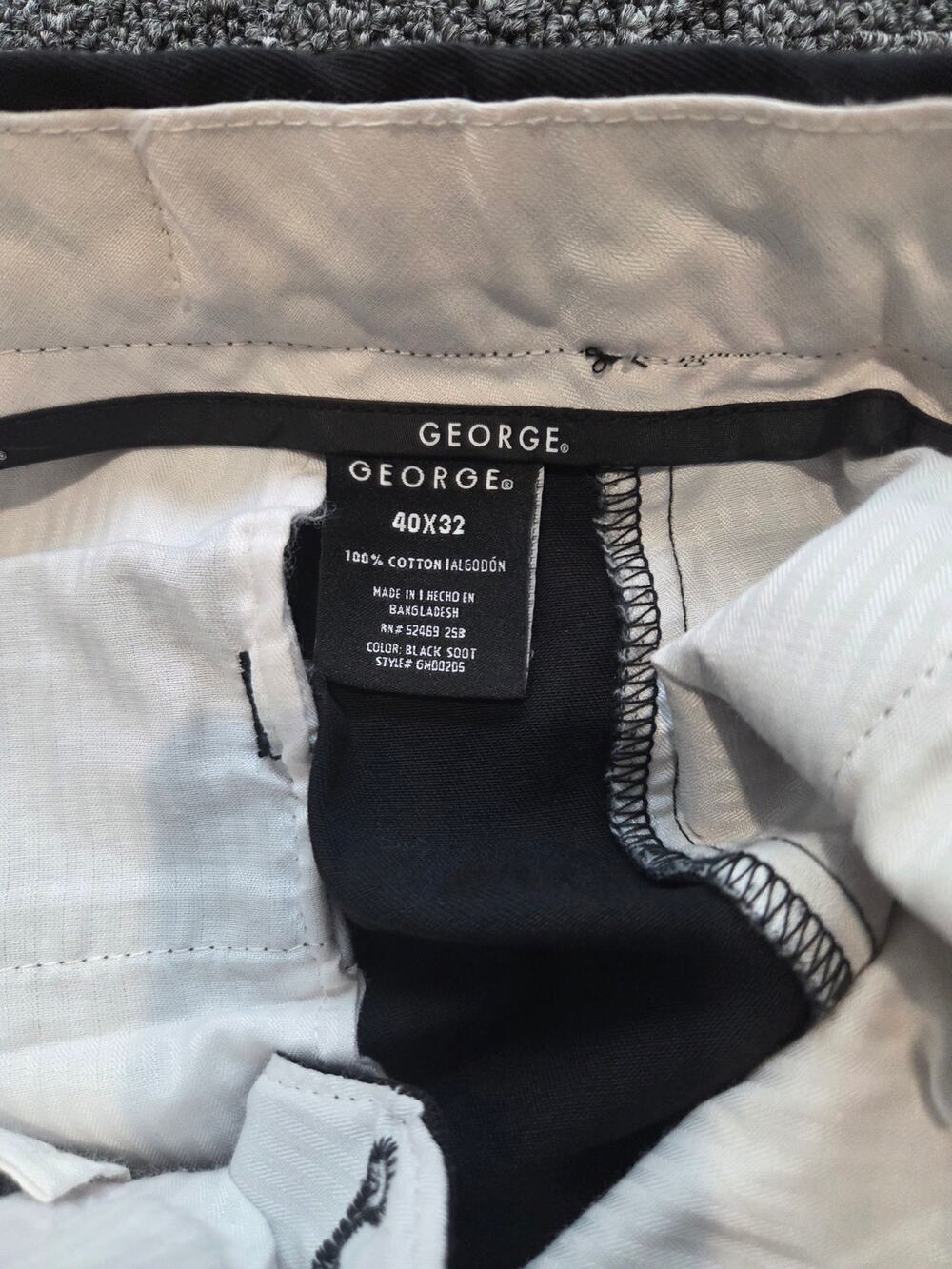 George mens 40 x 32 pants